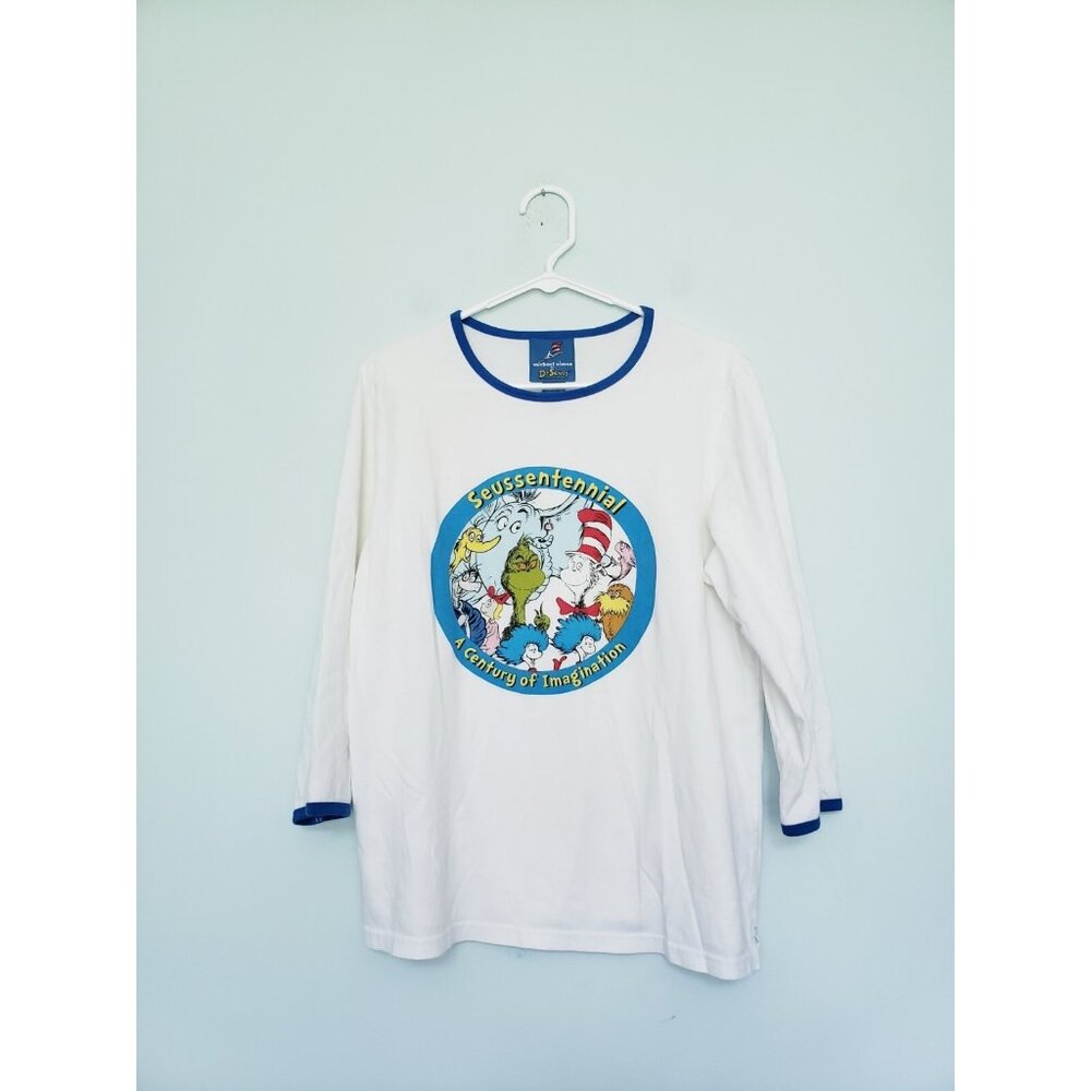 Michael Simon Dr Seuss Seussentennial Womens M Shirt Graphic Century Imagination - Picture 1 of 5